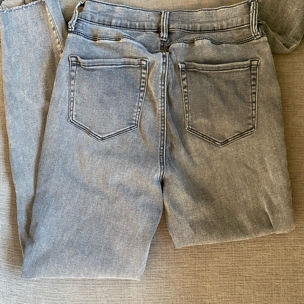 Grey jeans from Pac Sun